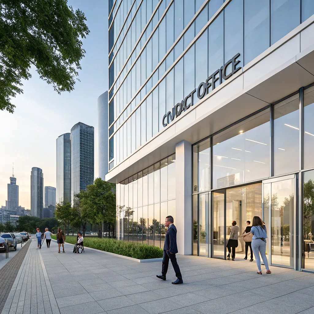 Contact office building